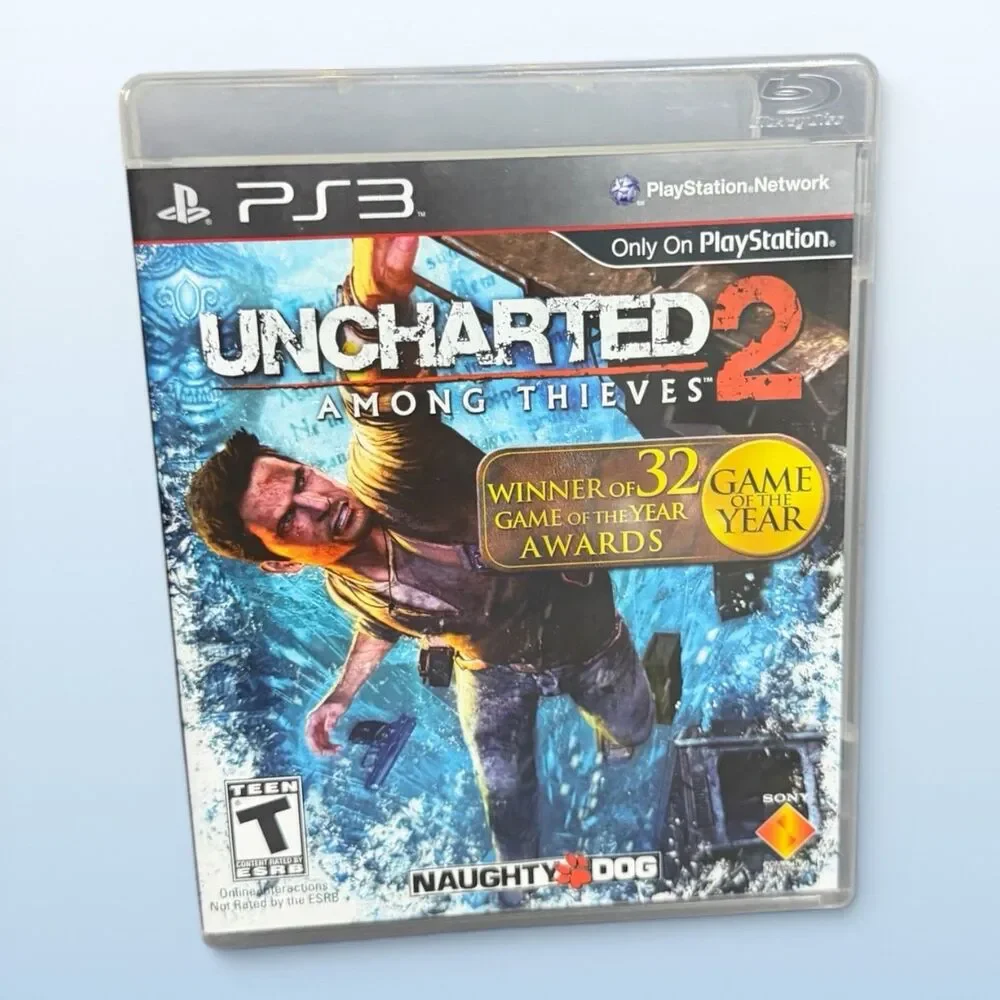Sony PlayStation 3 (PS3) - Uncharted 2: Among Thieves - Case/Manual/Disc - VG